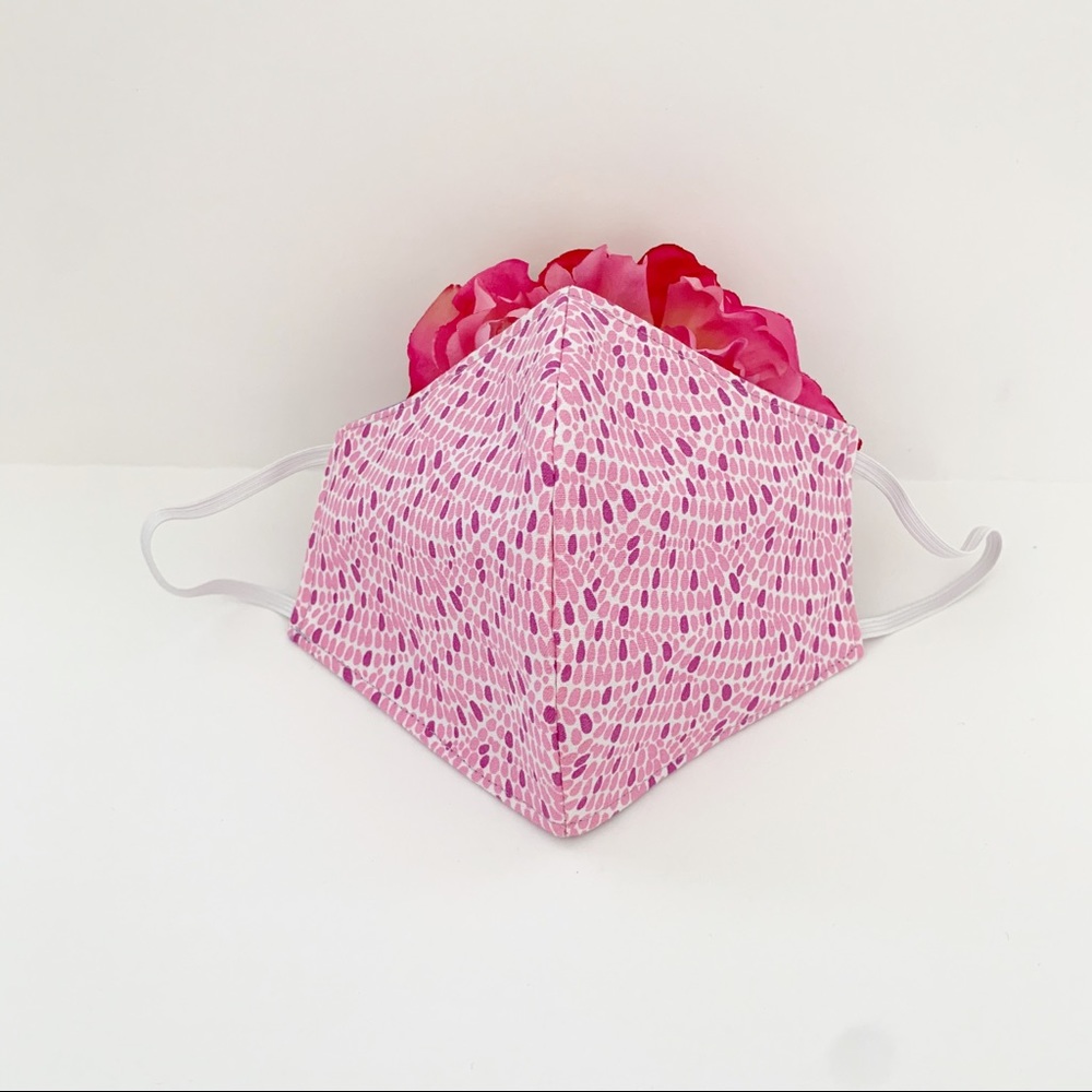 3/$25 Triple Layer Handmade FaceMask - Picture 2 of 4